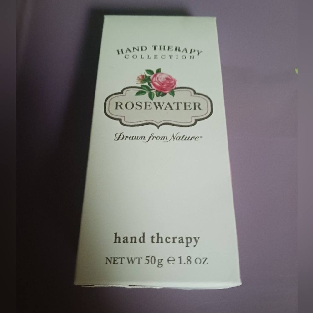 NWT! CRABTREE AND EVELYN ROSEWATER HAND THERAPY 1.8oz